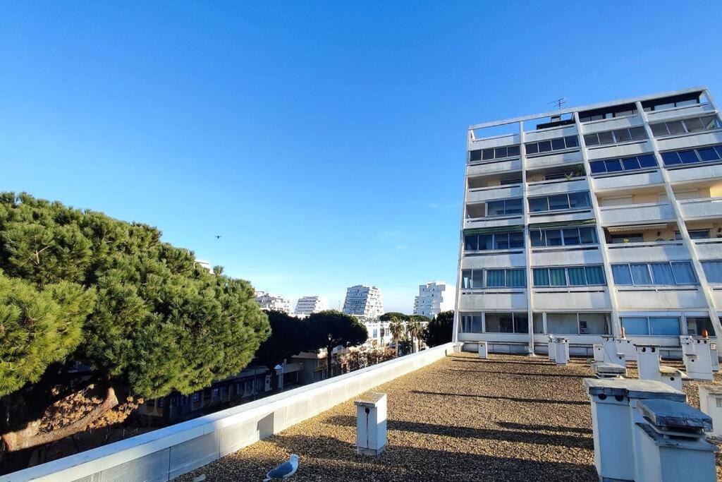 Grand Voile - Hyper Centre, Climatisation, Vue Panoramique Sur L'Architecture De La Grande Motte Apartment Bagian luar foto
